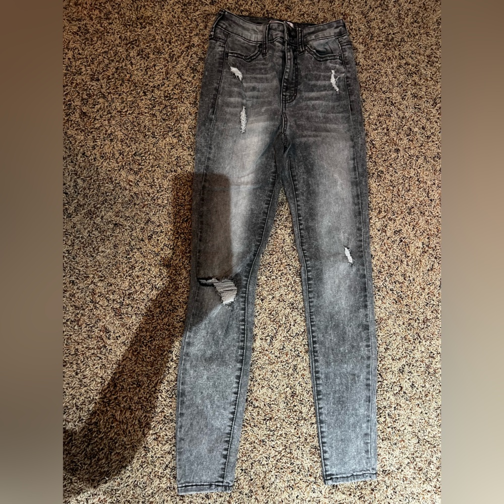 High rise jegging